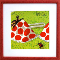 Muchomůrky - Tomáš Bím - grafika 